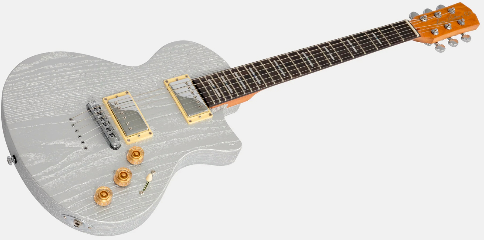Sire Larry Carlton I5h 2h Ht Eb - Inca Silver - Guitarra eléctrica de corte único. - Variation 2