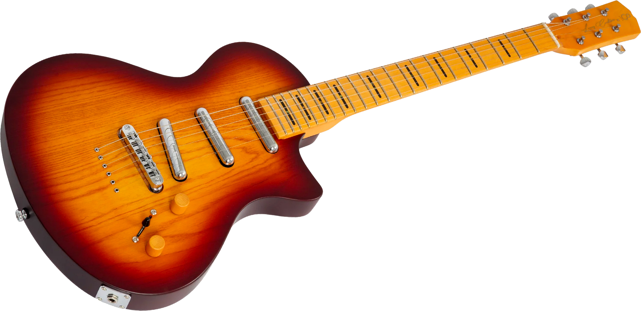 Sire Larry Carlton I5l Lh Gaucher 3s Ht Mn - Tobacco Sunburst Satin - Guitarra electrica retro rock - Variation 4