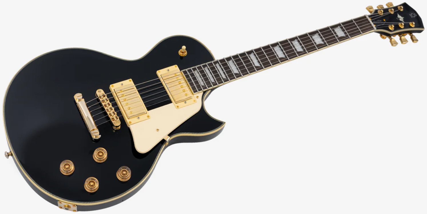 Sire Larry Carlton L7 Lh Gaucher New Gen 2h Ht Eb - Black - Guitarra eléctrica de corte único. - Variation 2