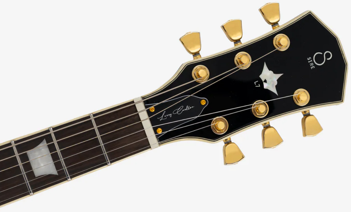 Sire Larry Carlton L7 Lh Gaucher New Gen 2h Ht Eb - Black - Guitarra eléctrica de corte único. - Variation 3