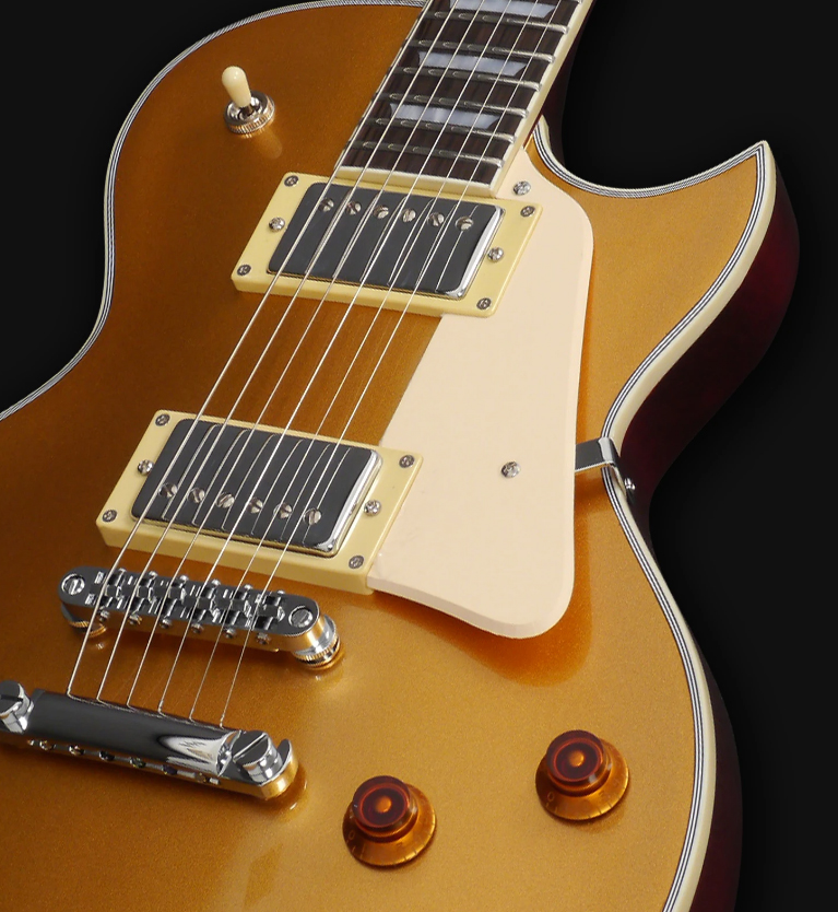 Sire Larry Carlton L7 Signature Ht Hh Eb - Gold Top - Guitarra eléctrica de corte único. - Variation 1