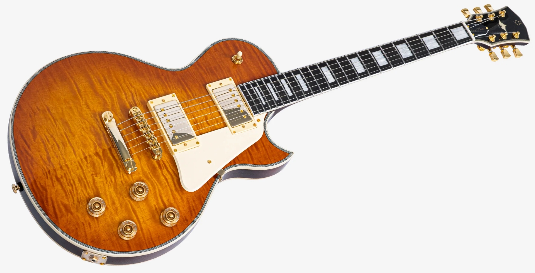 Sire Larry Carlton L7dx 2h Ht Eb - Amber Burst - Guitarra eléctrica de corte único. - Variation 2