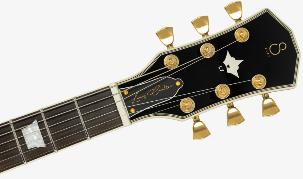 Sire Larry Carlton L7v New Gen 2s P90 Ht Eb - Black - Guitarra eléctrica de corte único. - Variation 3