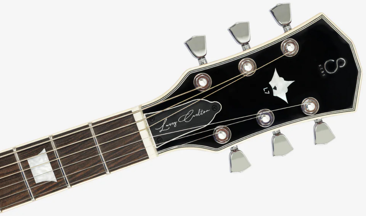 Sire Larry Carlton L7v New Gen 2s P90 Ht Eb - Candy Apple Red - Guitarra eléctrica de corte único. - Variation 4