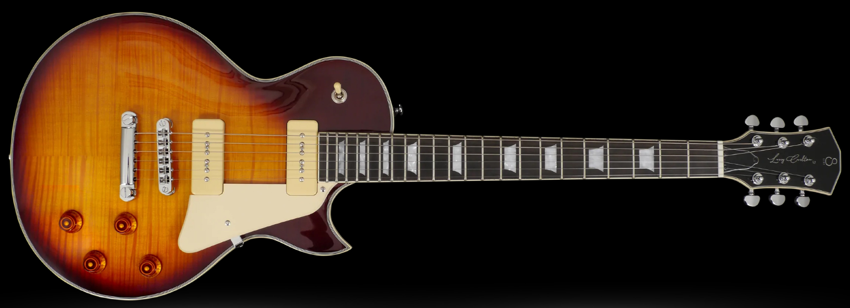 Sire Larry Carlton L7v Signature 2s P90 Ht Eb - Tobacco Sunburst - Guitarra eléctrica de corte único. - Variation 1