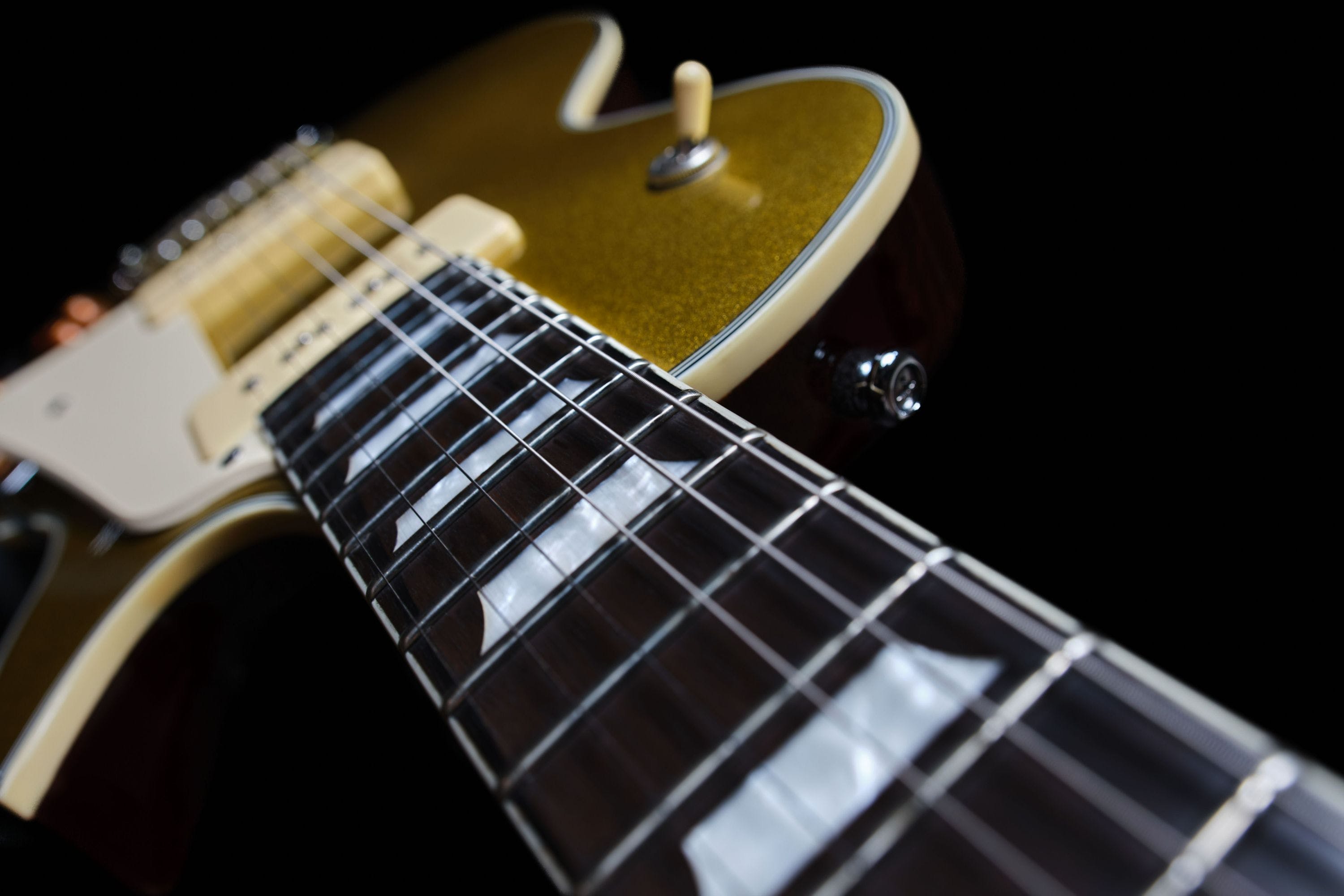 Sire Larry Carlton L7v Signature 2s P90 Ht Eb - Gold Top - Guitarra eléctrica de corte único. - Variation 3