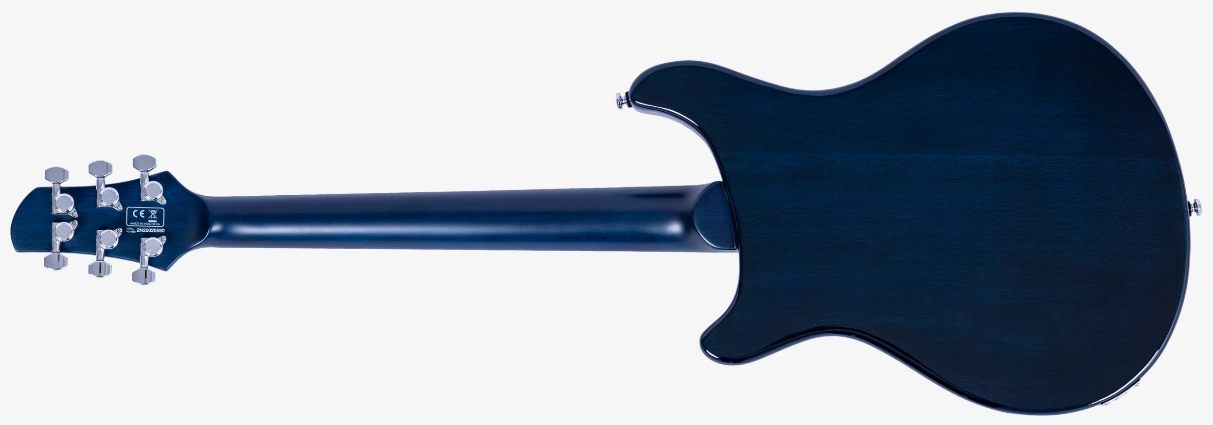 Sire Larry Carlton Q7 2h Ht Eb - Transparent Blue - Guitarra eléctrica semi caja - Variation 1