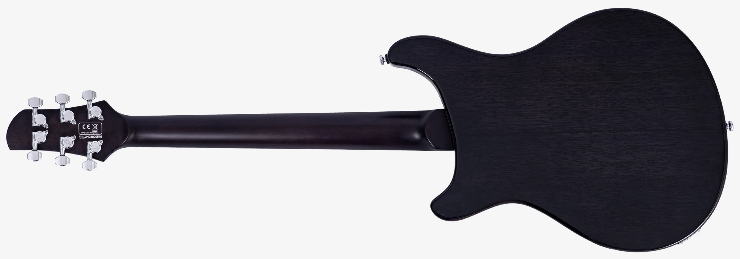 Sire Larry Carlton Q7 Hollow 2h Ht Eb - Transparent Black - Guitarra eléctrica semi caja - Variation 1