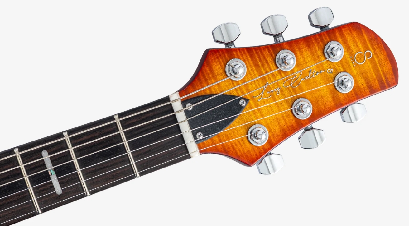 Sire Larry Carlton Q7 Hollow 2h Ht Eb - Amber Burst - Guitarra eléctrica semi caja - Variation 3