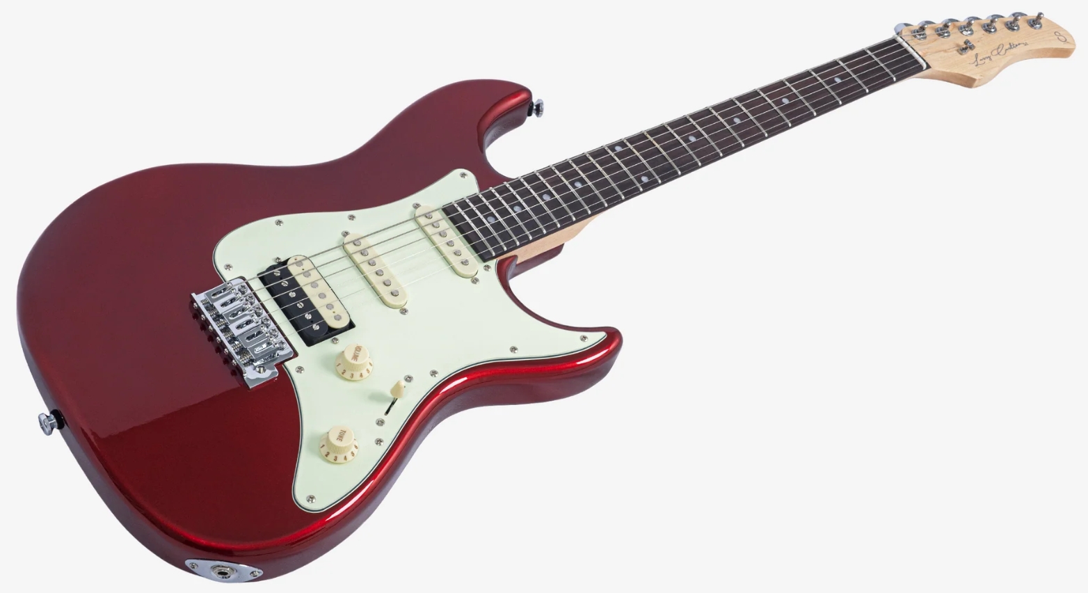Sire Larry Carlton S1 Hss Trem Rw - Candy Apple Red - Guitarra eléctrica con forma de str. - Variation 3