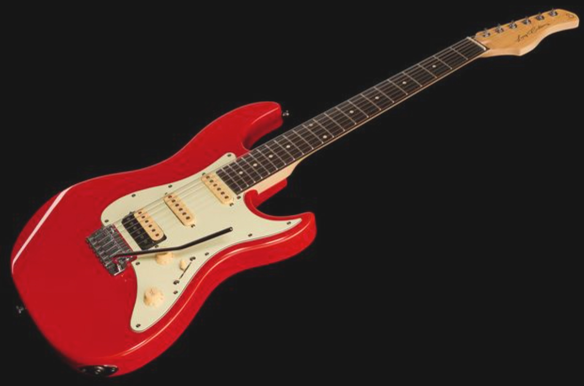 Sire Larry Carlton S3 Lh Signature Gaucher Hss Trem Rw - Dakota Red - Guitarra electrica para zurdos - Variation 1