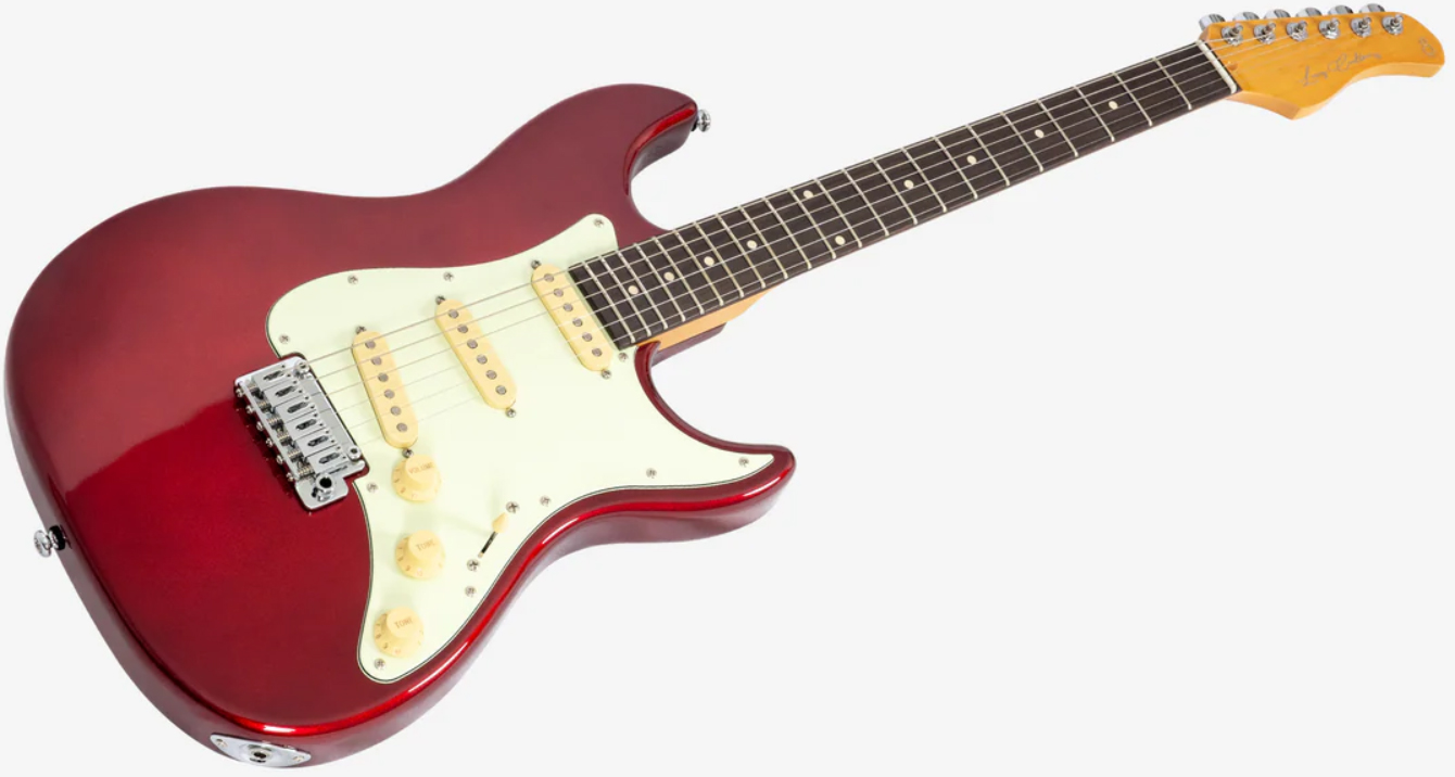 Sire Larry Carlton S3 New Gen 3s Trem Rw - Candy Apple Red - Guitarra eléctrica con forma de str. - Variation 2