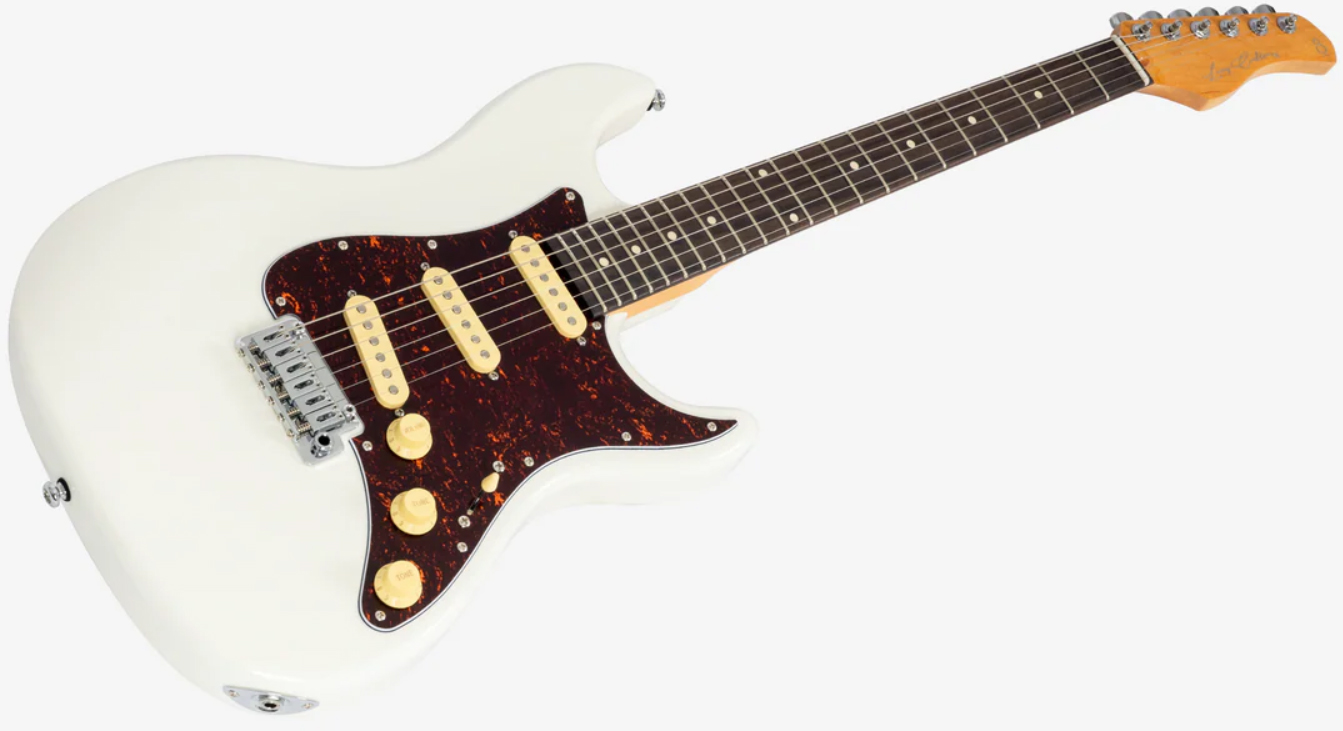 Sire Larry Carlton S3 New Gen 3s Trem Rw - Antique White - Guitarra eléctrica con forma de str. - Variation 3