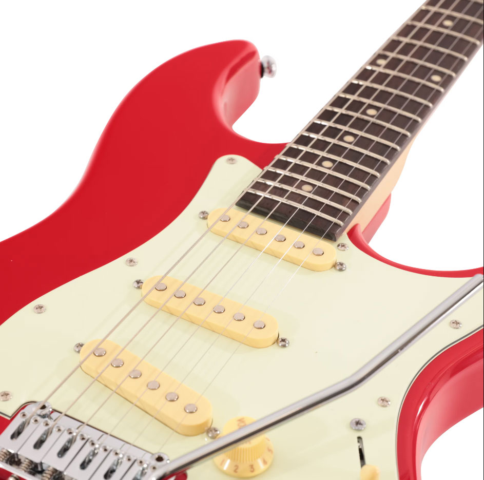 Sire Larry Carlton S3 Sss Lh Signature Gaucher 3s Trem Rw - Dakota Red - Guitarra eléctrica con forma de str. - Variation 3