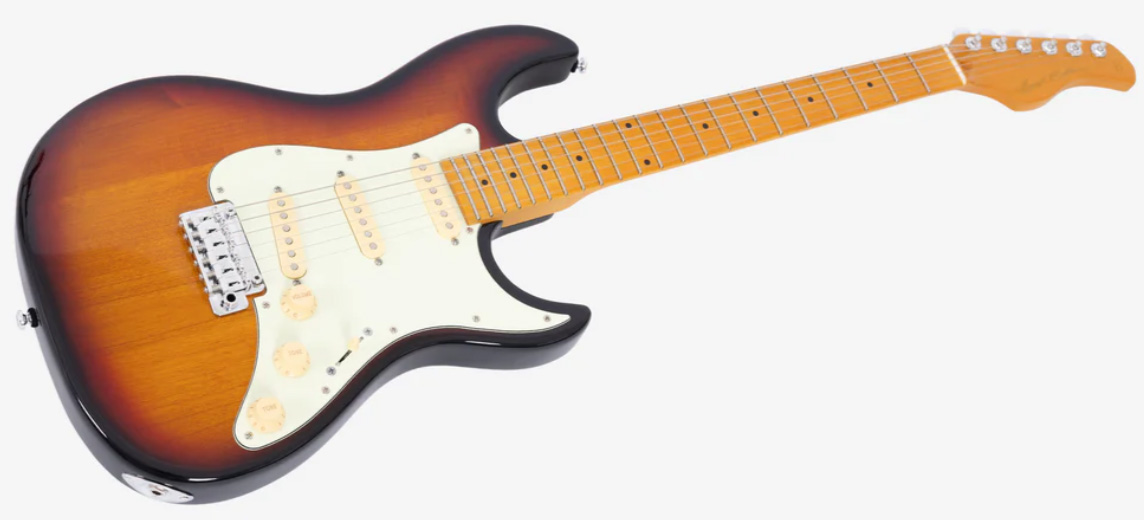 Sire Larry Carlton S5 3s Trem Mn - 3-tone Sunburst - Guitarra eléctrica con forma de str. - Variation 2