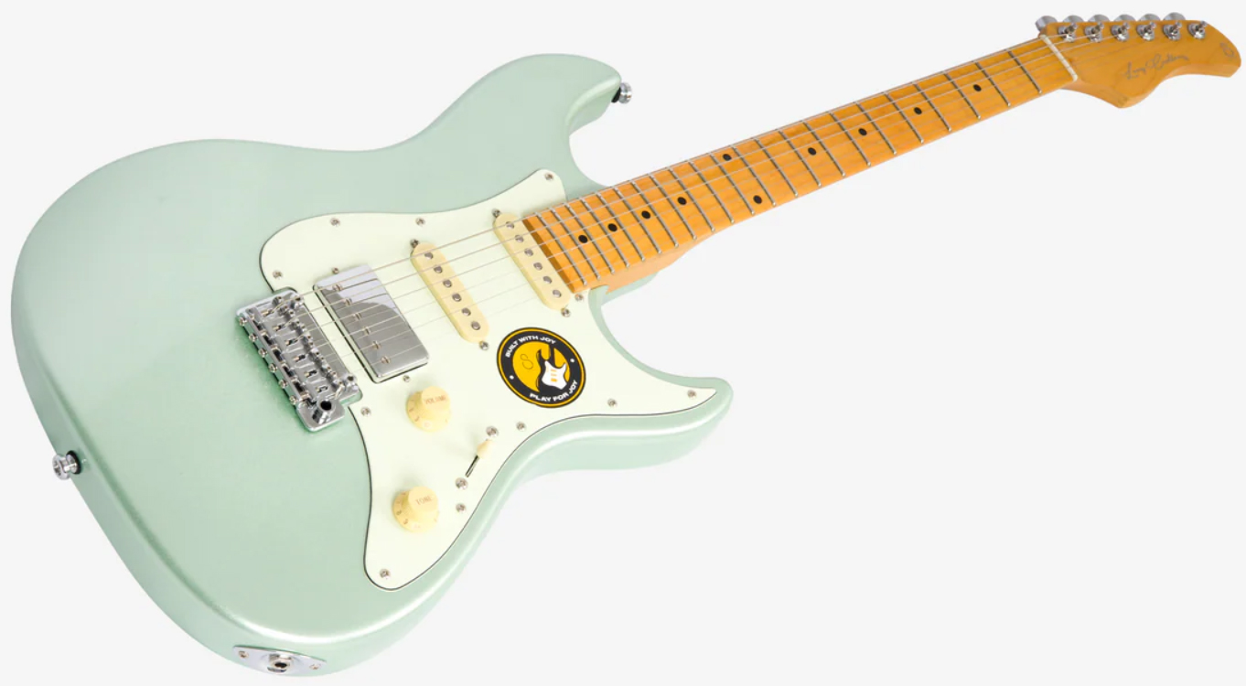 Sire Larry Carlton S5 Hss Trem Mn - Surf Green Metallic - Guitarra eléctrica con forma de str. - Variation 2