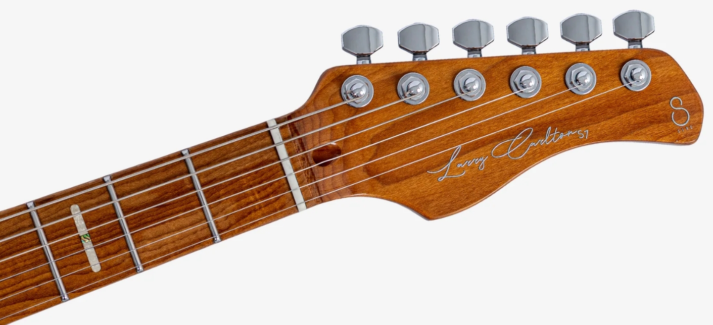 Sire Larry Carlton S7 Ash Top 3s Trem Mn - Amber Burst - Guitarra eléctrica con forma de str. - Variation 3