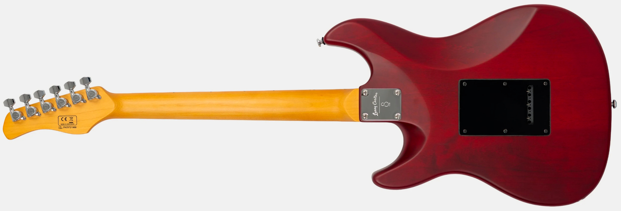 Sire Larry Carlton S7 Fm New Gen Hss Trem Mn - See Through Red - Guitarra eléctrica con forma de str. - Variation 1