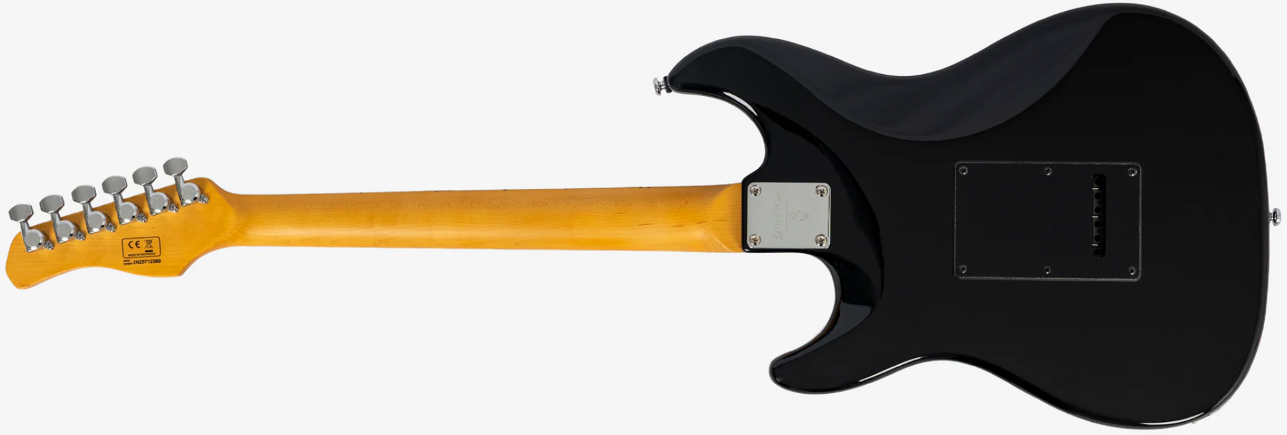 Sire Larry Carlton S7 Hss Lh Gaucher New Gen Trem Mn - Black - Guitarra eléctrica con forma de str. - Variation 1