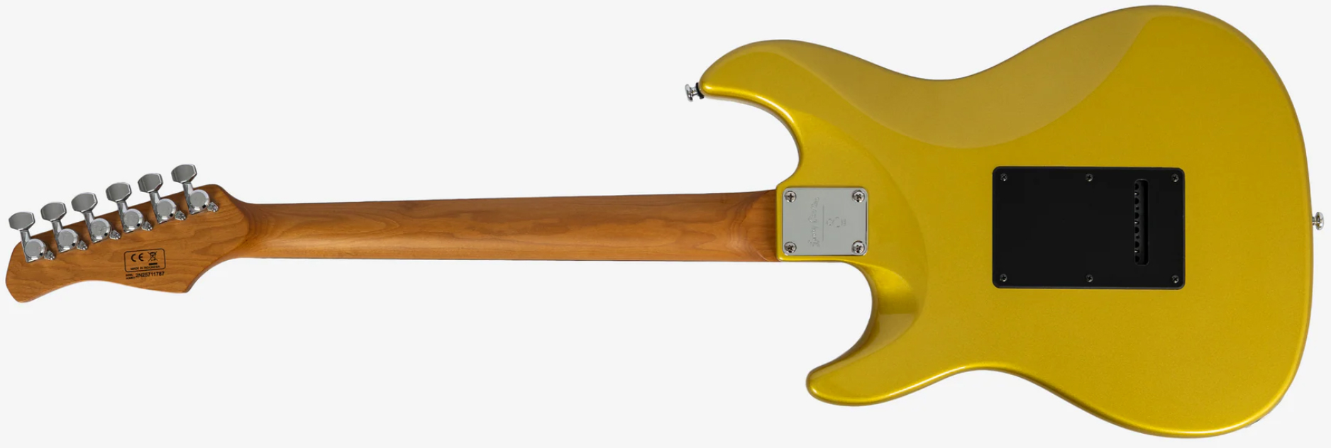 Sire Larry Carlton S7 Hss Lh Gaucher New Gen Trem Rw - Metallic Gold - Guitarra eléctrica con forma de str. - Variation 1