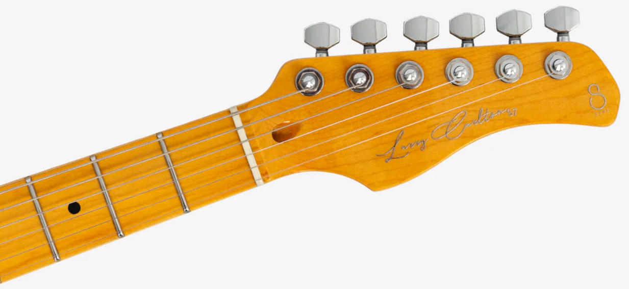Sire Larry Carlton S7 Hss New Gen Trem Mn - Black - Guitarra eléctrica con forma de str. - Variation 3