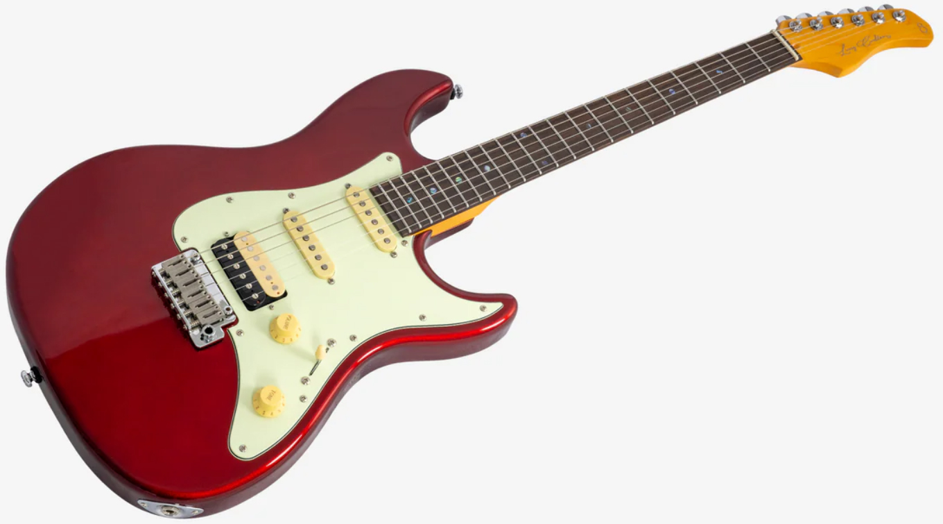 Sire Larry Carlton S7 Hss New Gen Trem Rw - Candy Apple Red - Guitarra eléctrica con forma de str. - Variation 2
