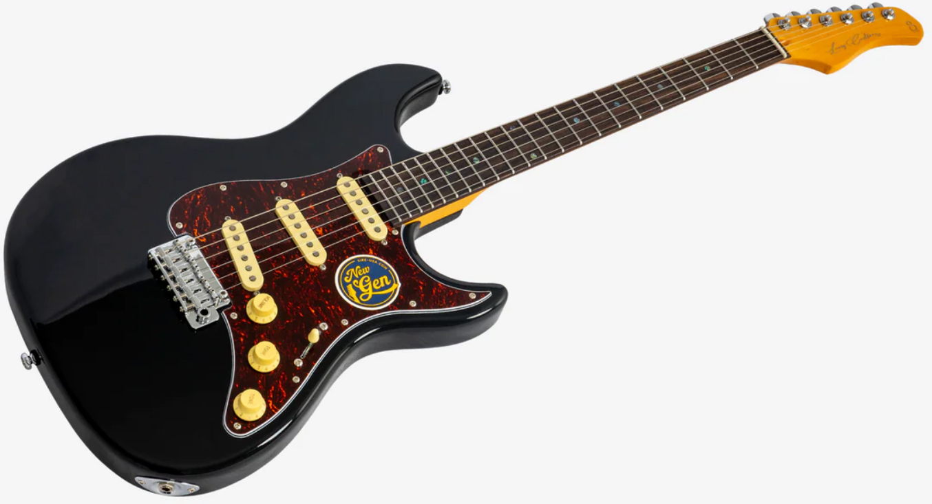 Sire Larry Carlton S7 Lh Gaucher New Gen 3s Trem Rw - Black - Guitarra eléctrica con forma de str. - Variation 2