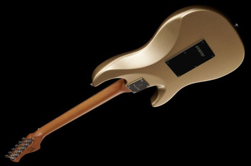Sire Larry Carlton S7 Signature Hss Trem Rw - Champagne Gold Metal - Guitarra eléctrica con forma de str. - Variation 1