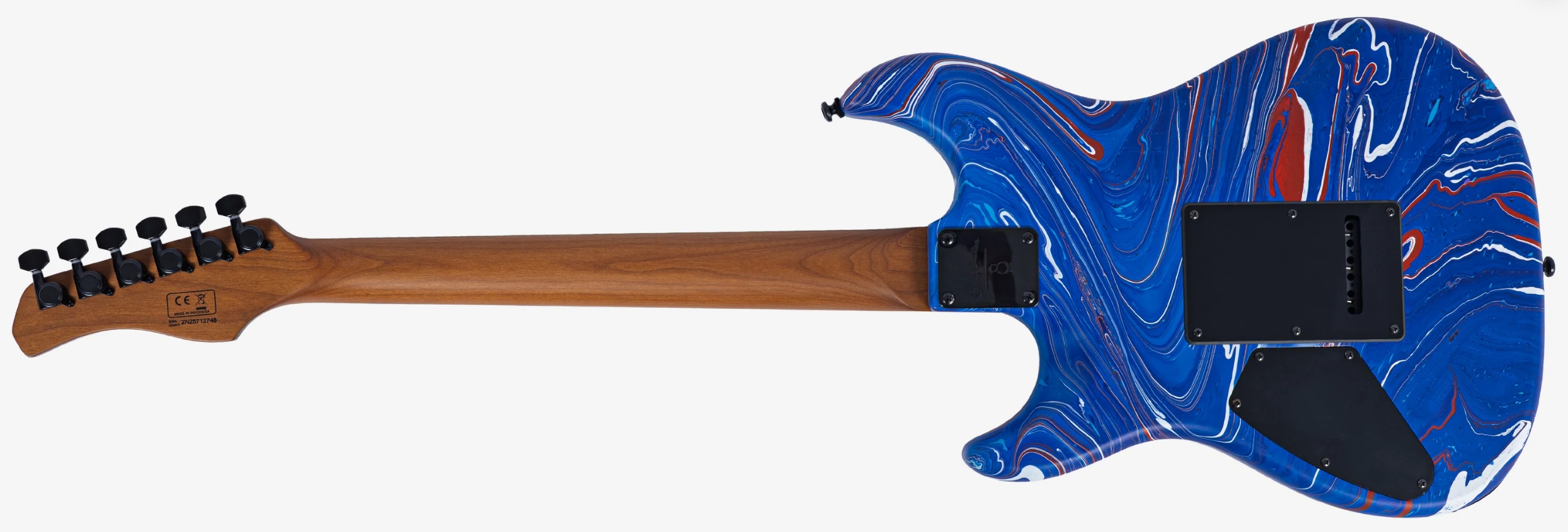 Sire Larry Carlton S7 Sw Hss Trem Rw - Blue Swirl - Guitarra eléctrica con forma de str. - Variation 1