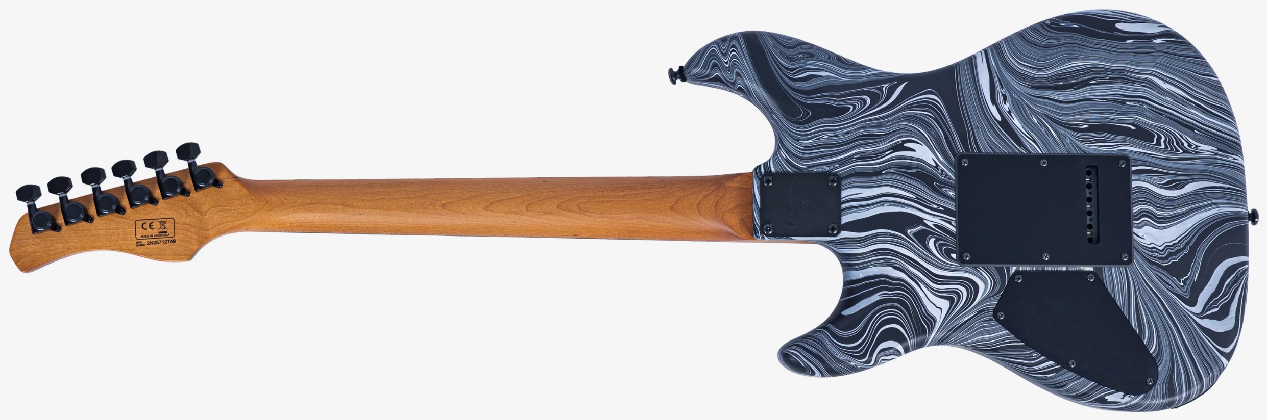 Sire Larry Carlton S7 Sw Hss Trem Rw - Black Swirl - Guitarra eléctrica con forma de str. - Variation 1