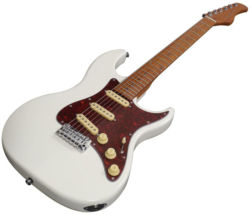 Sire Larry Carlton S7 Vintage Signature 3s Trem Mn - Antique White - Guitarra eléctrica con forma de str. - Variation 2