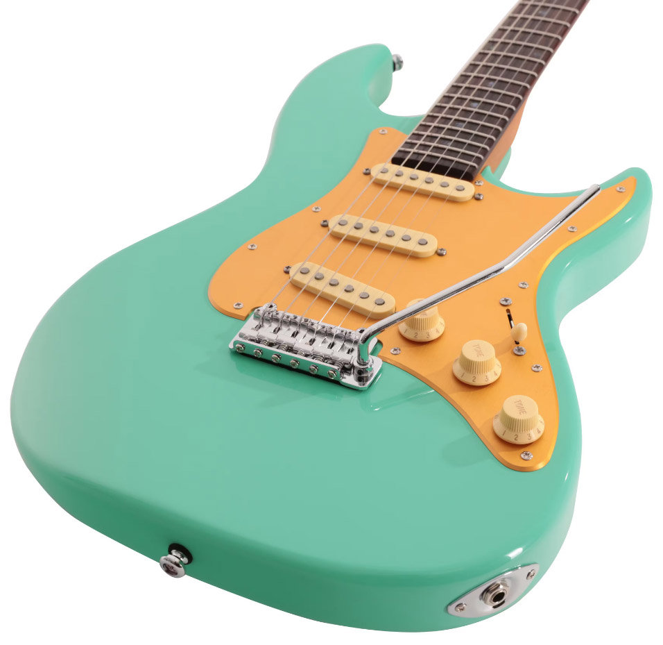Sire Larry Carlton S7 Vintage Signature 3s Trem Mn - Mild Green - Guitarra eléctrica de autor - Variation 2