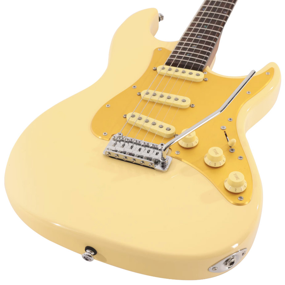 Sire Larry Carlton S7 Vintage Signature 3s Trem Mn - Vintage White - Guitarra eléctrica con forma de str. - Variation 2
