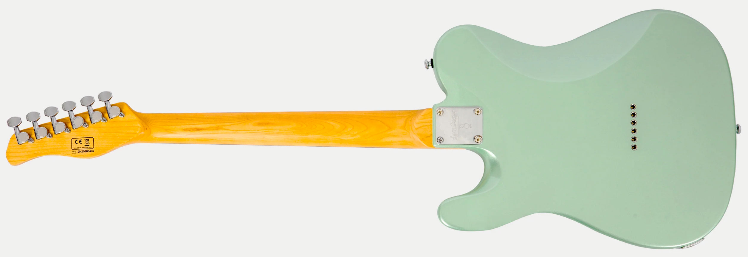 Sire Larry Carlton T3 New Gen 2s Ht Rw - Surf Green Metallic - Guitarra eléctrica con forma de tel - Variation 1