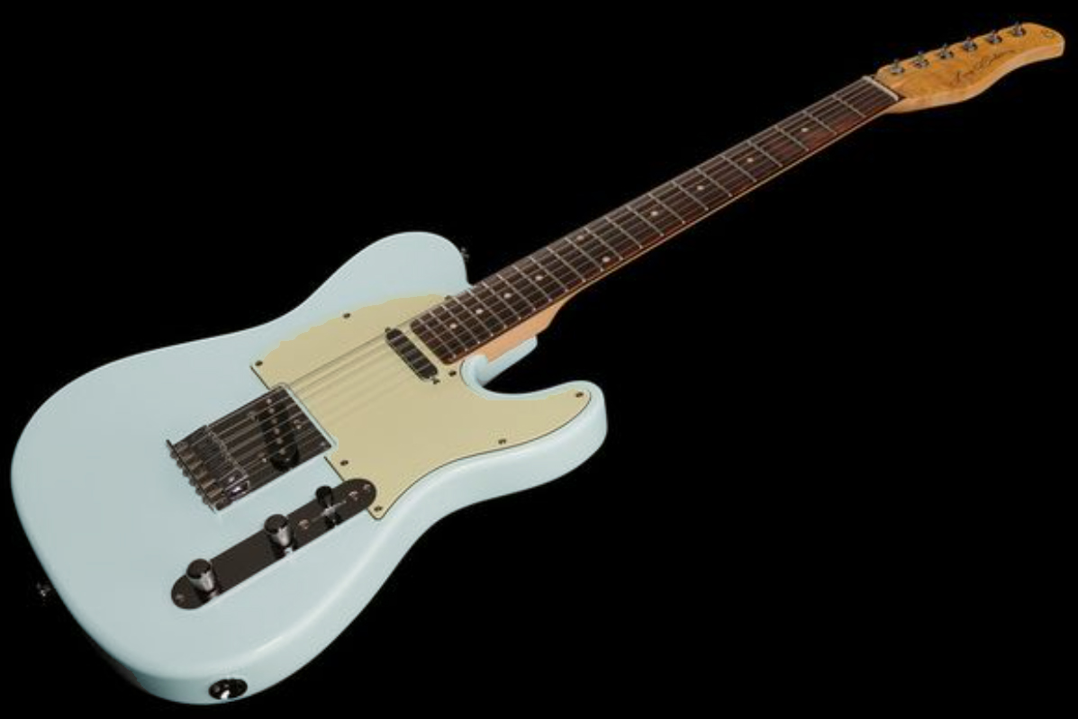 Sire Larry Carlton T3 Signature 2s Ht Rw - Sonic Blue - Guitarra eléctrica con forma de tel - Variation 1