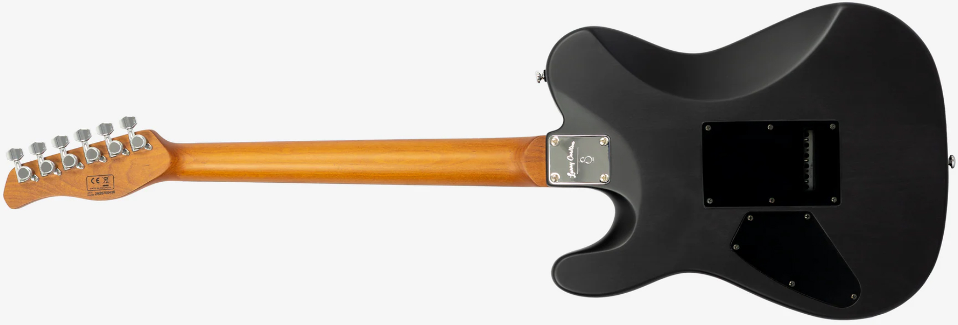 Sire Larry Carlton T7 Fm New Gen 2h Trem Rw - Transparent Black - Guitarra eléctrica con forma de tel - Variation 1
