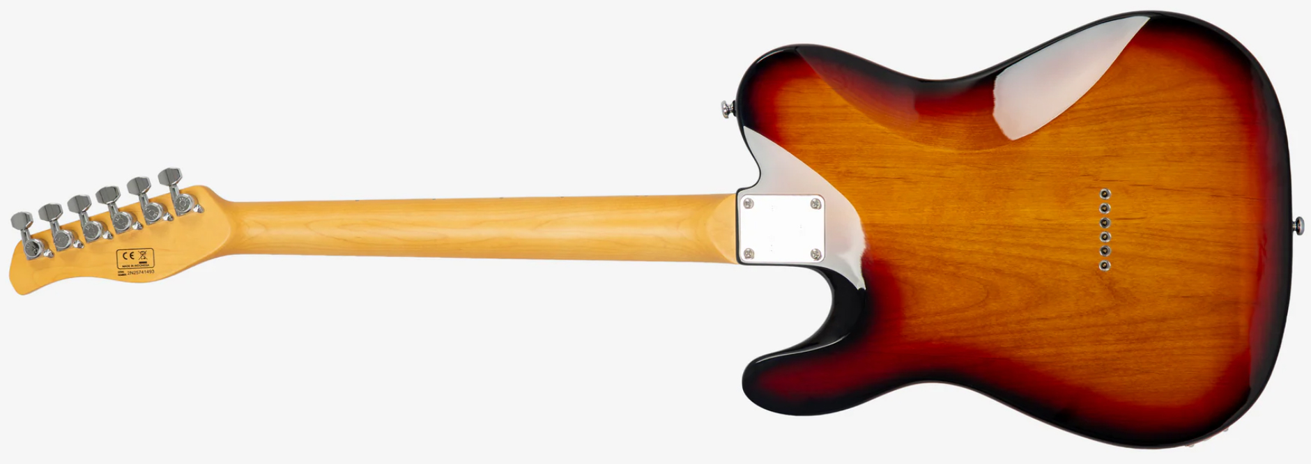 Sire Larry Carlton T7 Lh Gaucher New Gen 2s Ht Mn - 3 Tone Sunburst - Guitarra eléctrica con forma de tel - Variation 1