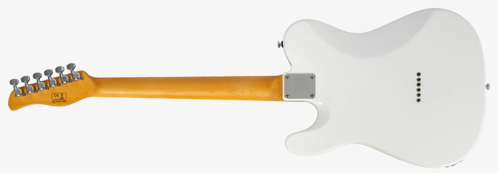 Sire Larry Carlton T7 Lh Gaucher New Gen 2s Ht Mn - White - Guitarra eléctrica con forma de tel - Variation 1