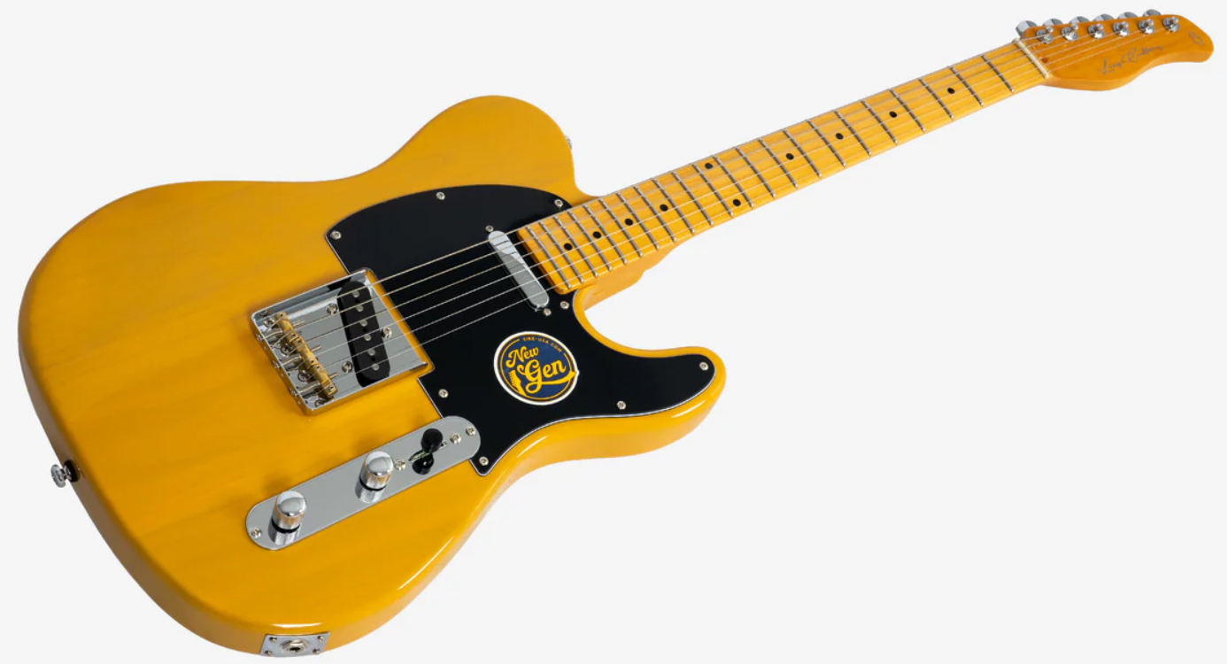 Sire Larry Carlton T7 Lh Gaucher New Gen 2s Ht Mn - Butterscotch Blonde - Guitarra eléctrica con forma de tel - Variation 2