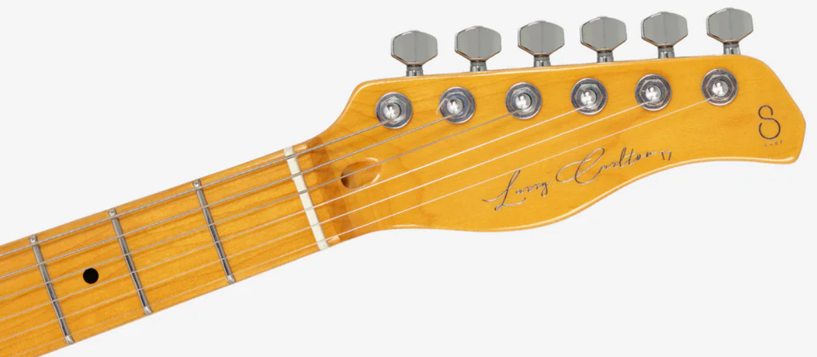 Sire Larry Carlton T7 Lh Gaucher New Gen 2s Ht Mn - 3 Tone Sunburst - Guitarra eléctrica con forma de tel - Variation 3