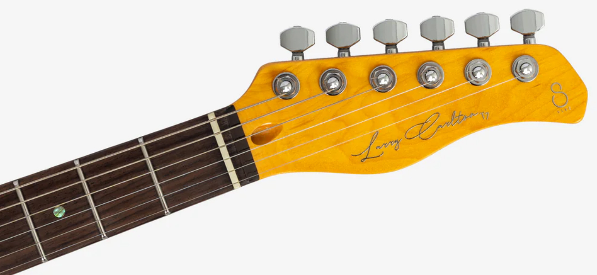 Sire Larry Carlton T7 New Gen 2s Ht Rw - Black - Guitarra eléctrica con forma de tel - Variation 3