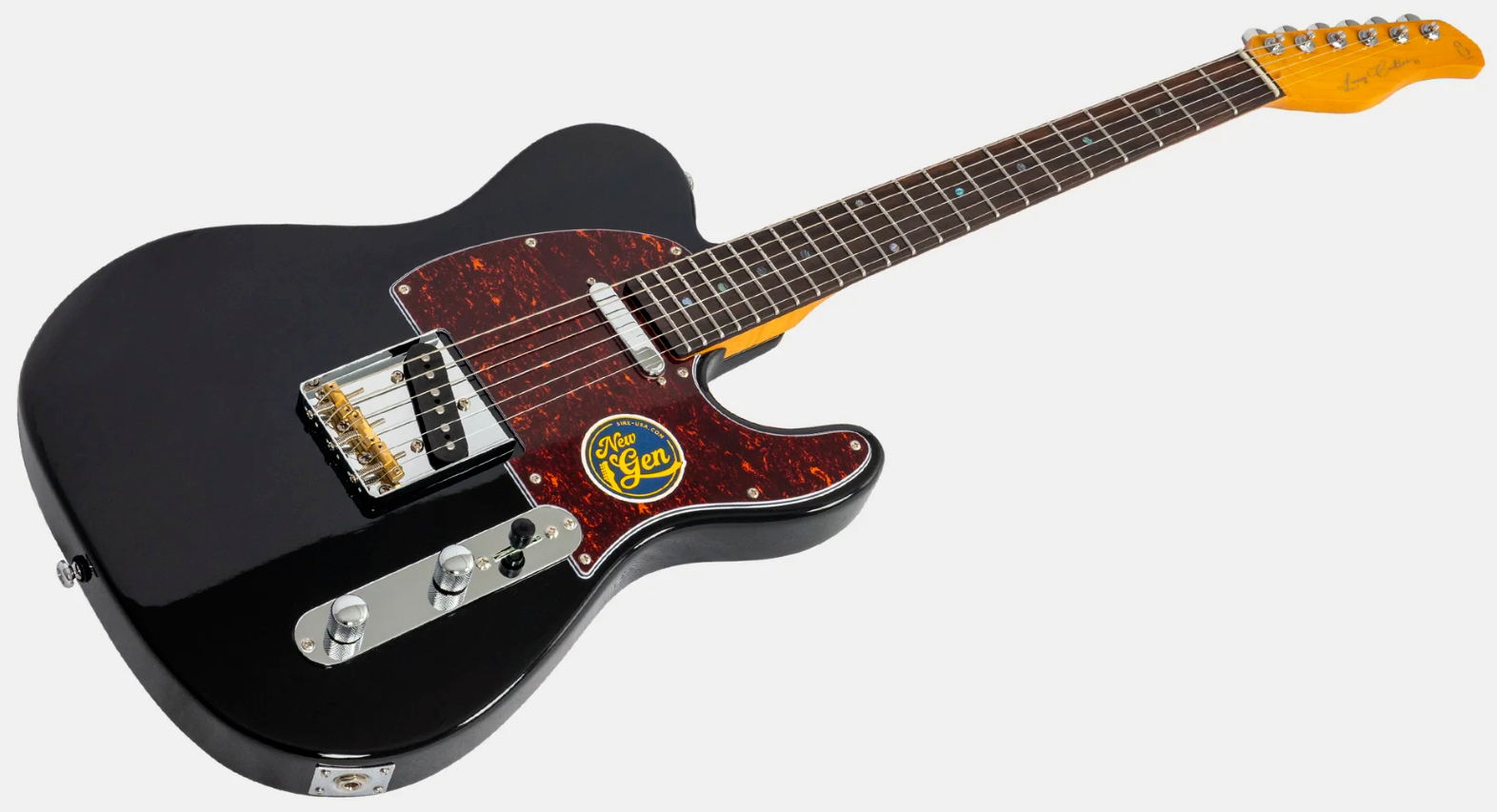 Sire Larry Carlton T7 New Gen 2s Ht Rw - Black - Guitarra eléctrica con forma de tel - Variation 7