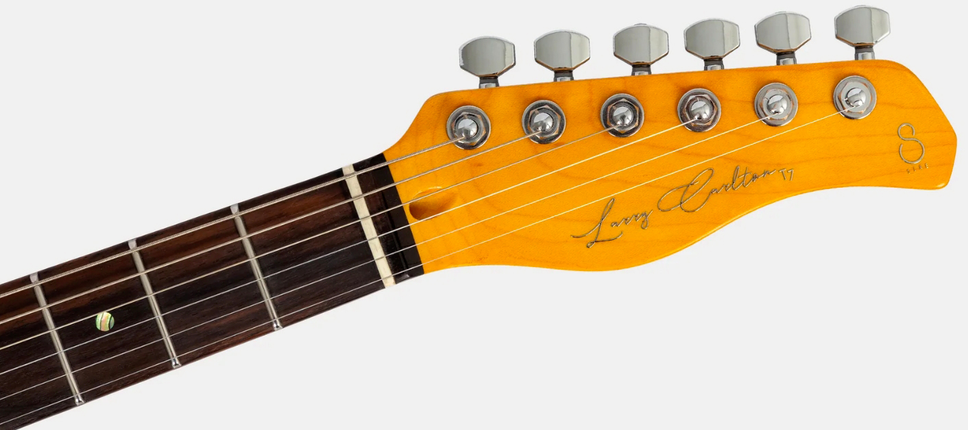 Sire Larry Carlton T7 New Gen 2s Ht Rw - Black - Guitarra eléctrica con forma de tel - Variation 8