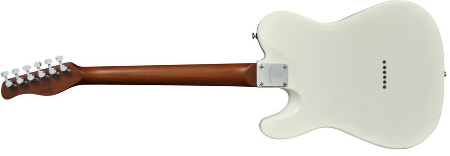 Sire Larry Carlton T7 Signature 2s Ht Mn - Antique White - Guitarra eléctrica con forma de tel - Variation 1