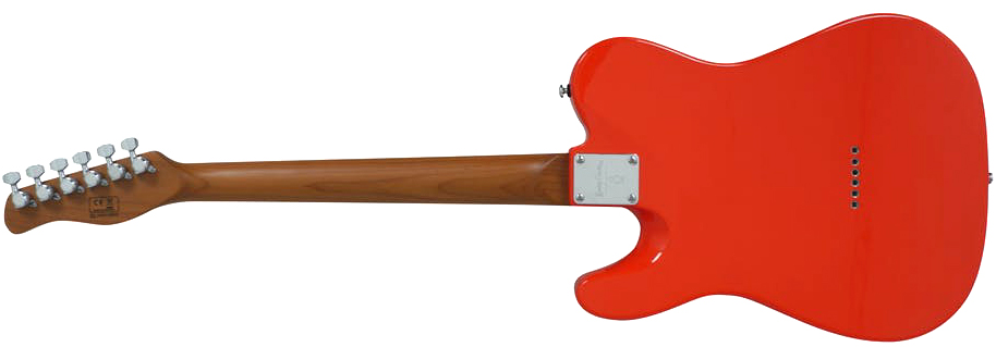Sire Larry Carlton T7 Signature 2s Ht Mn - Fiesta Red - Guitarra eléctrica con forma de tel - Variation 1