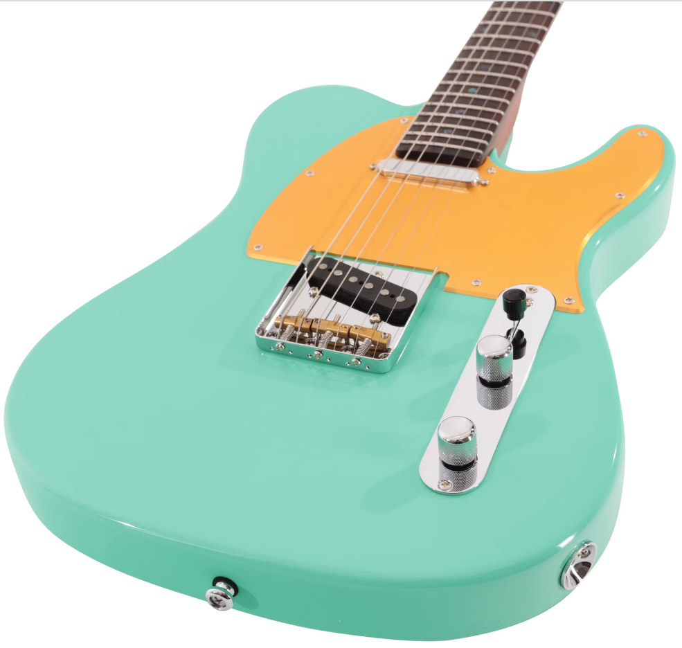 Sire Larry Carlton T7 Signature 2s Ht Mn - Mild Green - Guitarra eléctrica con forma de tel - Variation 2