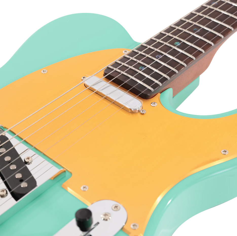 Sire Larry Carlton T7 Signature 2s Ht Mn - Mild Green - Guitarra eléctrica con forma de tel - Variation 4