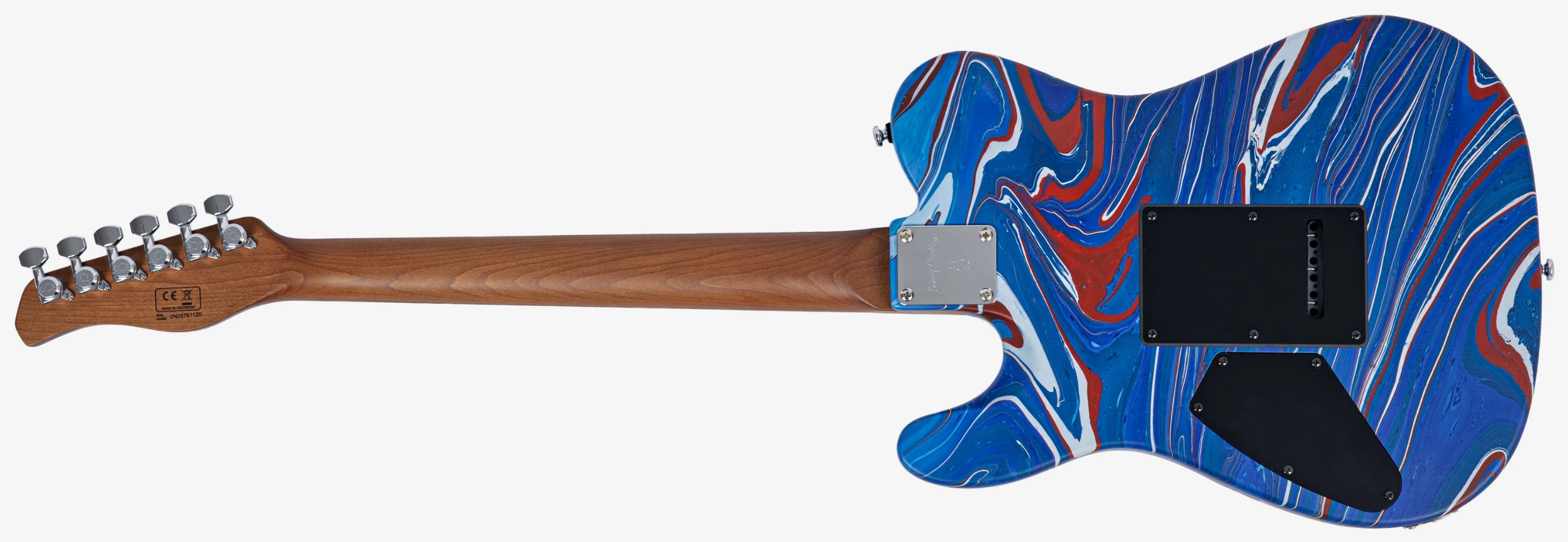 Sire Larry Carlton T7 Sw 2h Trem Rw - Blue Swirl - Guitarra eléctrica con forma de tel - Variation 1