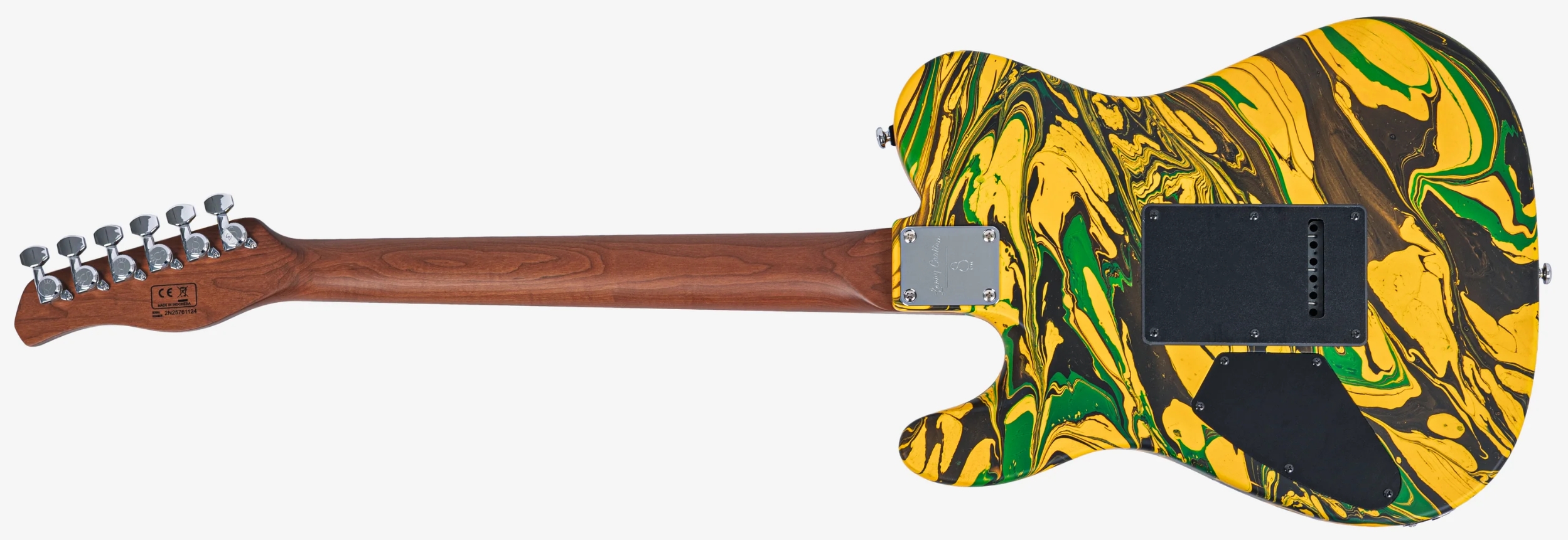 Sire Larry Carlton T7 Sw 2h Trem Rw - Yellow Swirl - Guitarra eléctrica con forma de tel - Variation 1