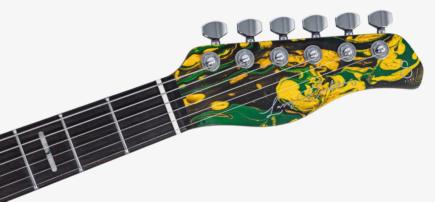 Sire Larry Carlton T7 Sw 2h Trem Rw - Yellow Swirl - Guitarra eléctrica con forma de tel - Variation 3
